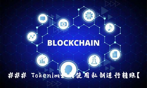 ### Tokenim如何使用私钥进行转账？